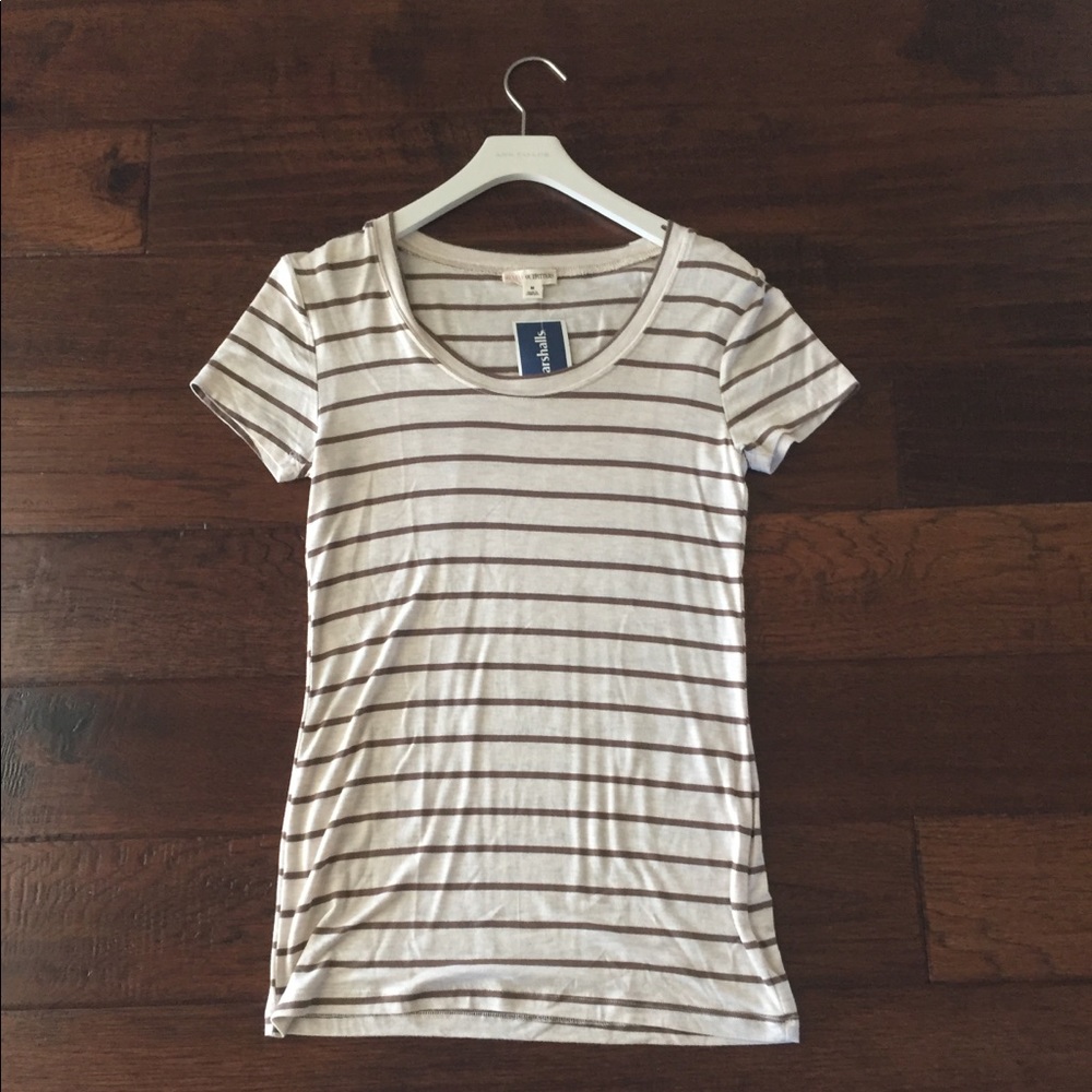 Striped Basic T-Shirt